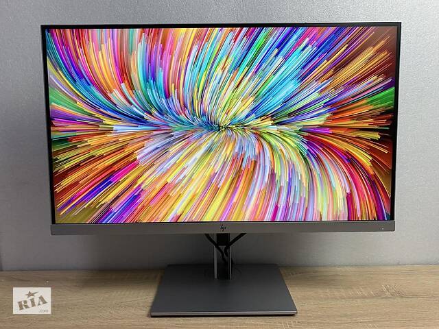 Б/у Монитор HP EliteDisplay E273Q | 27' (2560x1440) IPS | HDMI, DP, VGA, USB 3.0, USB Type-C | VESA 100x100 |