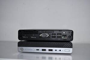 Б/у Неттоп HP EliteDesk 800 G3 Desktop Mini USFF| Core i5-6500T| 8 GB RAM| NO HDD| UHD 630