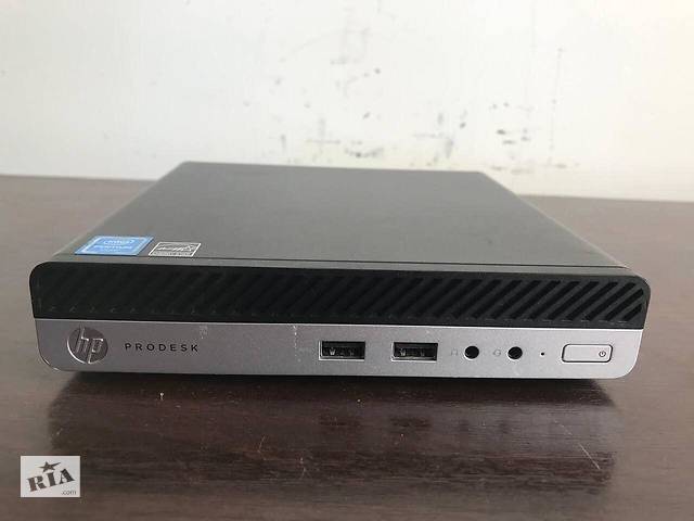 Б/у Неттоп HP ProDesk 400 G3 Mini PC USFF| Pentium G4400T| 4 GB RAM| 128 GB SSD NEW| HD 510