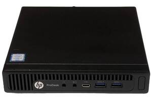 Б/у Неттоп HP ProDesk 600 G2 Mini PC USFF| Core i3-6100T| 8 GB RAM| 256 GB SSD| HD 530