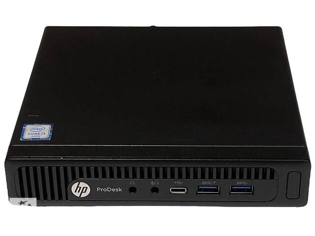 Б/у Неттоп HP ProDesk 600 G2 Mini PC USFF| Core i3-6100T| 8 GB RAM| 256 GB SSD| HD 530