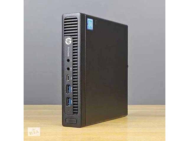 Б/у Неттоп HP ProDesk 600 G2 Mini PC USFF| Core i5-6500T| 8 GB RAM| 256 GB SSD| HD 530