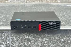 Б/у Неттоп Lenovo ThinkCentre M710q Tiny USFF| Pentium G4400T| 4 GB RAM| 256 GB SSD| HD 510