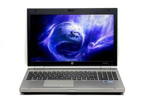 Б/у Ноутбук А-класс HP EliteBook 8570p 15.6' 1600x900| Core i5-3340M| 4 GB RAM| 256 GB SSD| HD 4000