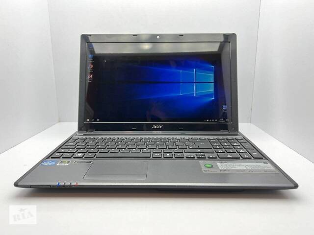 Б/у Ноутбук Acer Aspire 5755G 15.6' 1366x768| Core i5-2450M| 6 GB RAM| 240 GB SSD| GeForce GT 630M 1GB