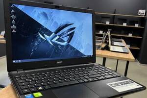 Б/у Ноутбук Acer Aspire E5-571G-539V 15.6' 1366x768| Core i5-5200U| 8 GB RAM| 256 GB SSD| GeForce 820M 2GB