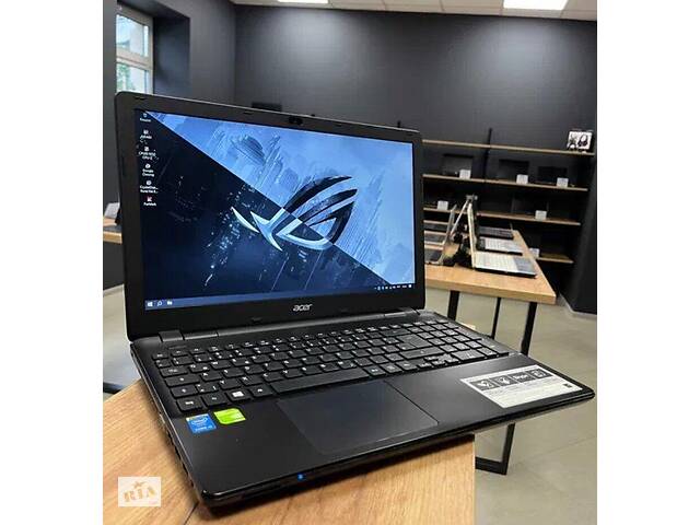 Б/у Ноутбук Acer Aspire E5-571G-539V 15.6' 1366x768| Core i5-5200U| 8 GB RAM| 256 GB SSD| GeForce 820M 2GB