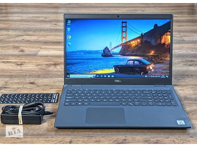 Б/у Ноутбук Б-класс Dell Latitude 3510 15.6' 1366x768| Core i5-10210U| 8 GB RAM| 256 GB SSD + 500 GB HDD| UHD