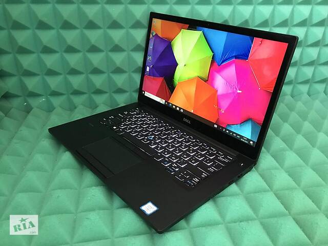 Б/у Ноутбук Б-класс Dell Latitude 7480 14' 2560x1440 Сенсорный| Core i7-7600U| 8 GB RAM| 256 GB SSD| HD 620