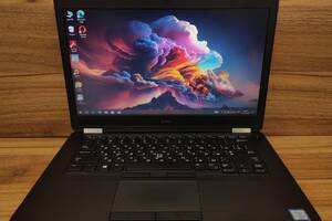 Б/у Ноутбук Б-класс Dell Latitude E5470 14' 1366x768| Core i5-6200U| 8 GB RAM| 256 GB SSD| HD 520