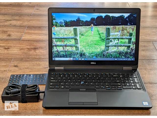 Б/у Ноутбук Б-класс Dell Latitude E5570 15.6' 1366x768| Core i5-6440HQ| 8 GB RAM| 240 GB SSD| HD 530