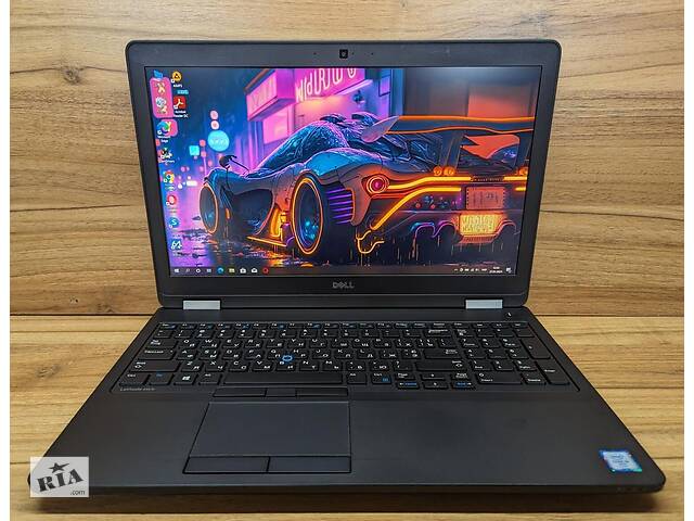 Б/у Ноутбук Б-класс Dell Latitude E5570 15.6' 1920x1080| Core i5-6300U| 8 GB RAM| 256 GB SSD| HD 520