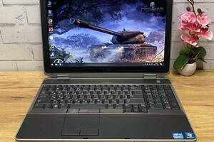 Б/у Ноутбук Б-класс Dell Latitude E6520 15.6' 1366x768| Core i5-2520M| 8 GB RAM| 256 GB SSD| NVS 4200M 1GB