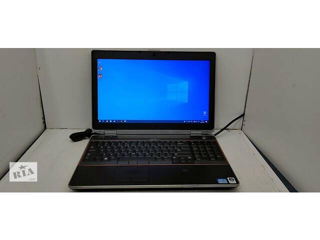 Б/у Ноутбук Б-класс Dell Latitude E6520 15.6' 1920x1080| i5-2520M| 8GB RAM| 500GB HDD| NVS 4200M 512MB| АКБ 0%
