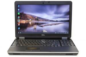 Б/у Ноутбук Б-класс Dell Latitude E6540 15.6' 1366x768| Core i5-4310M| 8 GB RAM| 120 GB SSD| HD 4600