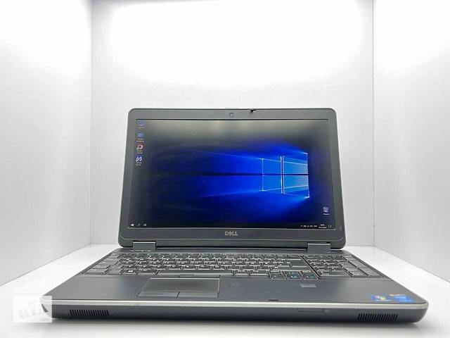 Б/у Ноутбук Б-класс Dell Latitude E6540 15.6' 1366x768| Core i5-4310M| 4 GB RAM| 240 GB SSD| Radeon HD 8790M