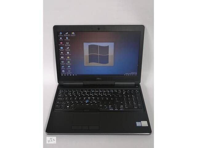 Б/у Ноутбук Б-класс Dell Precision 7520 15.6' 1920x1080| Core i7-6820HQ| 8 GB RAM| 256 GB SSD| Quadro M2200