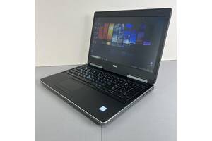 Б/у Ноутбук Б-класс Dell Precision 7520 15.6' 1920x1080| i7-7820HQ| 16GB RAM| 256GB SSD+500GB HDD| Quadro