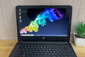 Б/у Ноутбук Б-класс HP 14-AC180ND 14' 1366x768| Celeron N3050| 2 GB RAM| 32 GB SSD| HD N3000 Series