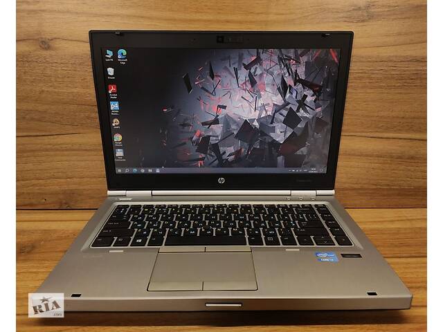 Б/у Ноутбук Б-класс HP EliteBook 8470p 14' 1366x768| Core i7-3540M| 8 GB RAM| 240 GB SSD| HD 4000