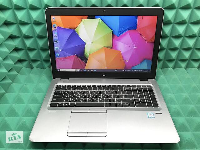 Б/у Ноутбук Б-класс HP EliteBook 850 G3 15.6' 1366x768| Core i7-6600U| 8 GB RAM| 240 GB SSD| HD 520
