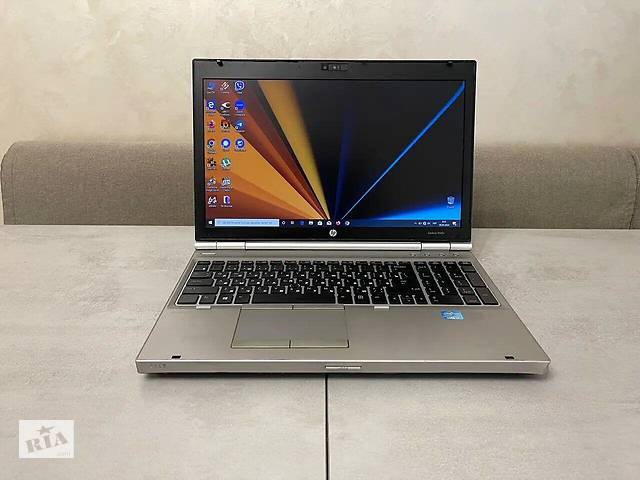 Б/у Ноутбук Б-класс HP EliteBook 8560p 15.6' 1366x768| Core i7-2720QM| 8 GB RAM| 240 GB SSD| Radeon HD 6470M