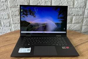 Б/у Ноутбук Б-класс HP Envy 15m-eu0033dx 15.6' 1920x1080 Touch| Ryzen 5 5500U| 8GB RAM| 256GB SSD| Radeon Vega