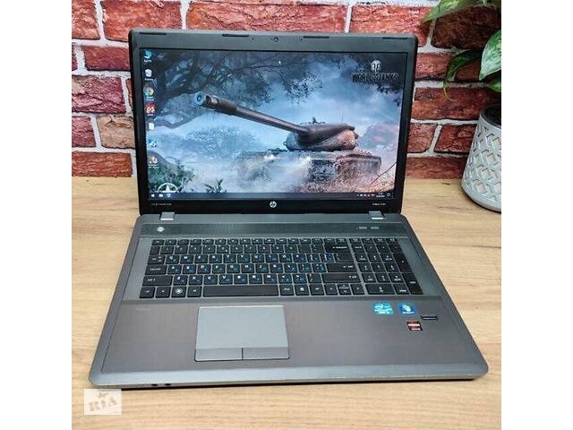 Б/у Ноутбук Б-класс HP ProBook 4740s 17.3' 1366x768| Core i5-2450M| 8 GB RAM| 256 GB SSD| Radeon HD 7500M 1GB