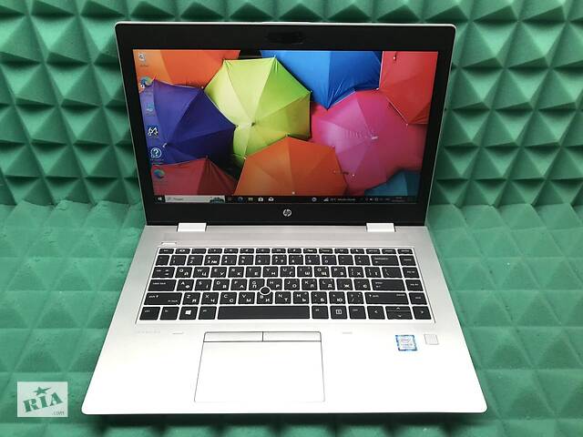 Б/у Ноутбук Б-класс HP ProBook 640 G5 14' 1920x1080| Core i5-8265U| 8 GB RAM| 240 GB SSD| UHD 620