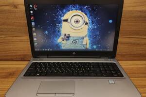 Б/у Ноутбук Б-класс HP ProBook 650 G2 15.6' 1920x1080| Core i5-6200U| 8 GB RAM| 256 GB SSD| HD 520