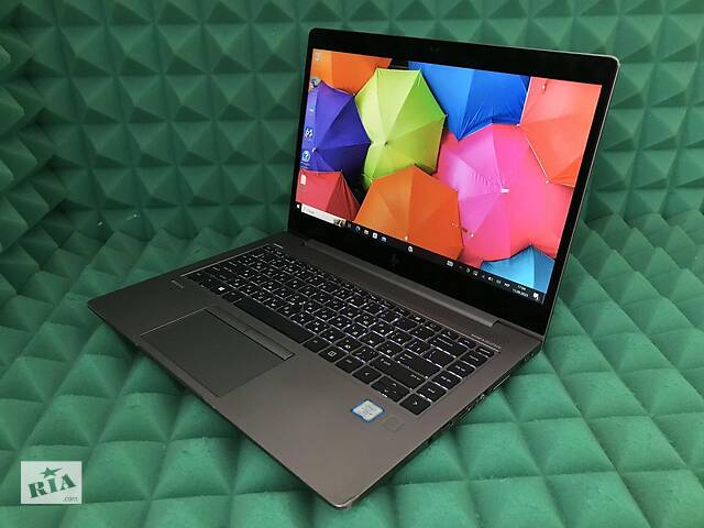 Б/у Ноутбук Б-класс HP ZBook 14U G5 14' 1920x1080 Сенсорный| Core i5-8350U| 16 GB RAM| 256 GB SSD| UHD 620