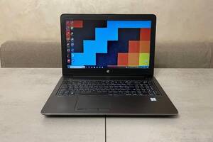 Б/у Ноутбук Б-класс HP ZBook 15 G3 15.6' 1920x1080| Core i7-6820HQ| 16 GB RAM| 512 GB SSD| Quadro M1000M 2GB