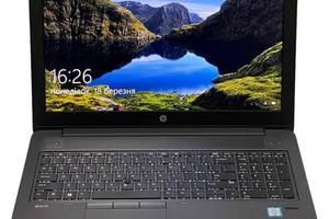 Б/у Ноутбук Б-класс HP ZBook 15 G3 15.6' 1920x1080| Core i7-6820HQ| 32 GB RAM| 512 GB SSD| Quadro M2000M 4GB