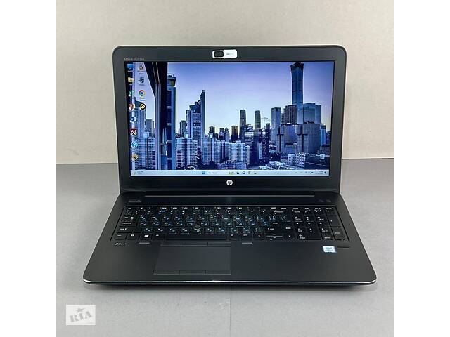 Б/у Ноутбук Б-класс HP ZBook 15 G3 15.6' 1920x1080| i7-6700HQ| 16GB RAM| 256GB SSD+500GB HDD| Quadro M1000M