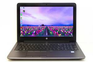 Б/у Ноутбук Б-класс HP Zbook 15 G4 15.6' 1920x1080| Core i7-7700HQ| 16 GB RAM| 256 GB SSD| Quadro M1200 4GB