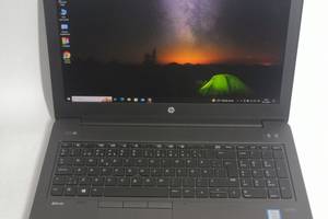 Б/у Ноутбук Б-класс HP ZBook 15 G4 15.6' 1920x1080| Core i7-7700HQ| 16 GB RAM| 256 GB SSD| Quadro M620 2GB