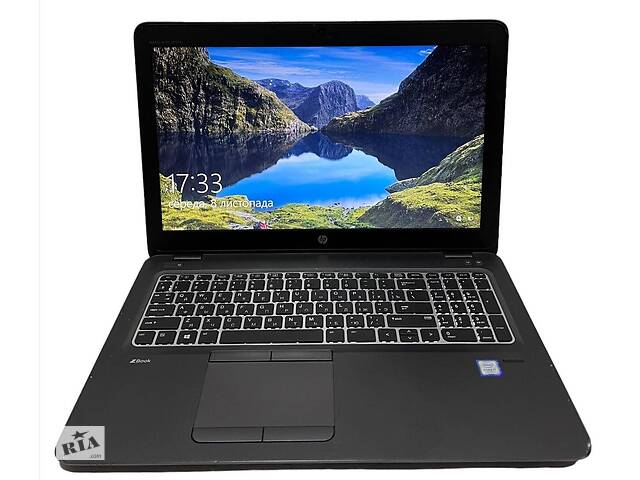 Б/у Ноутбук Б-класс HP ZBook 15u G4 15.6' 1920x1080| i7-7500U| 16GB RAM| 256GB SSD+500GB HDD| FirePro W4190M