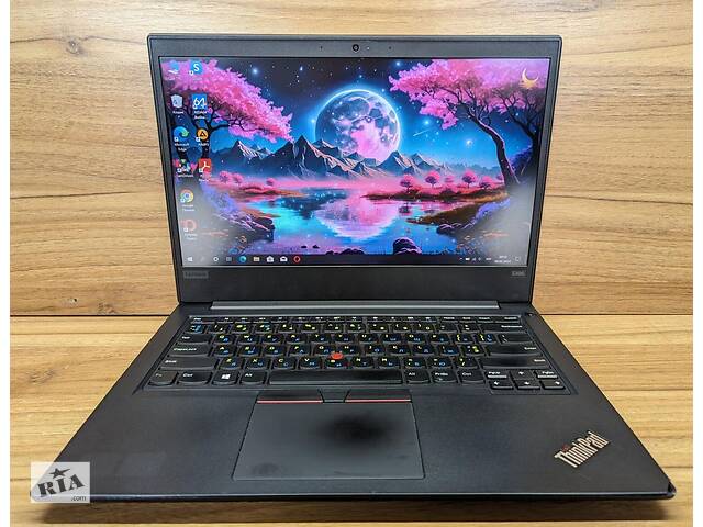 Б/у Ноутбук Б-класс Lenovo ThinkPad E495 14' 1920x1080| Ryzen 7 3700U| 16 GB RAM| 512 GB SSD| Radeon RX Vega