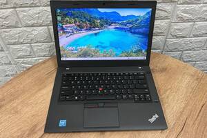 Б/у Ноутбук Б-класс Lenovo ThinkPad L470 14' 1366x768| Celeron 3955U| 8 GB RAM| 256 GB SSD| HD 510