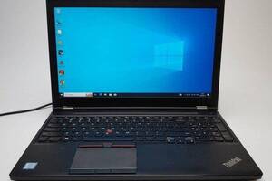 Б/у Ноутбук Б-класс Lenovo ThinkPad P50 15.6' 1920x1080| Core i7-6820HQ| 32 GB RAM| 256 GB SSD| Quadro M2000M