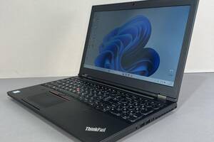 Б/у Ноутбук Б-класс Lenovo ThinkPad P50 15.6' 1920x1080| Core i7-6820HQ| 16 GB RAM| 512 GB SSD| Quadro M2000M