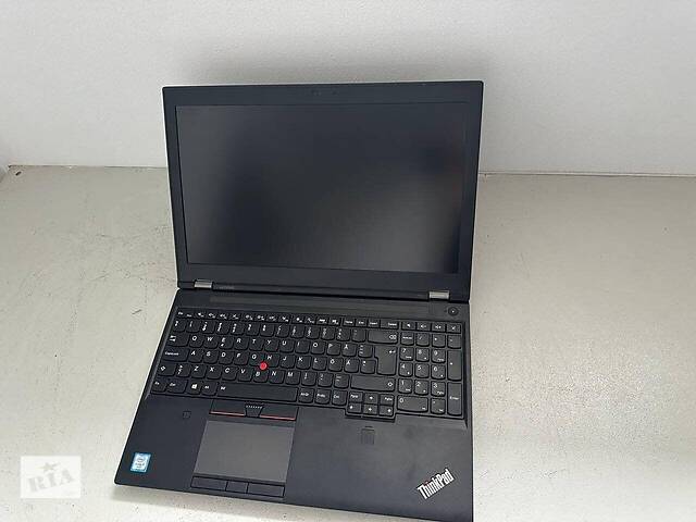 Б/у Ноутбук Б-класс Lenovo ThinkPad P50 15.6' 1920x1080| Core i7-6700HQ| 16 GB RAM| 256 GB SSD| Quadro M1000M