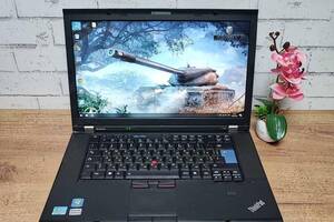 Б/у Ноутбук Б-класс Lenovo ThinkPad T520 15.6' 1920x1080| Core i5-2540M| 8 GB RAM| 120 GB SSD| NVS 4200M 1GB