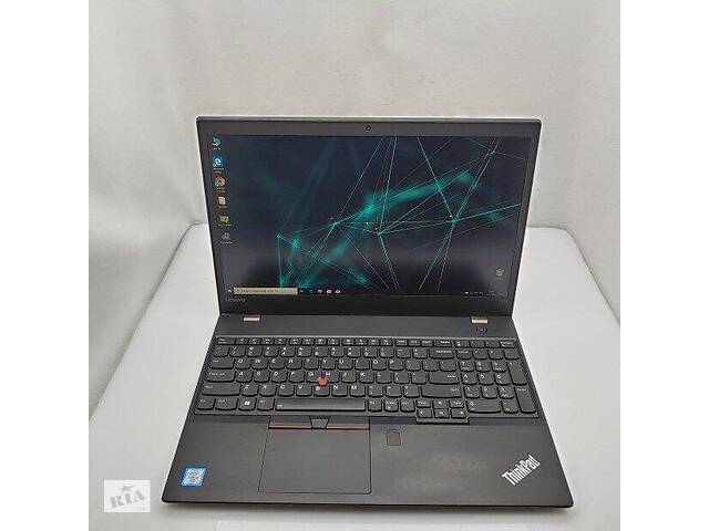 Б/у Ноутбук Б-класс Lenovo ThinkPad T570 15.6' 1920x1080| Core i5-6300U| 8 GB RAM| 250 GB SSD| HD 520