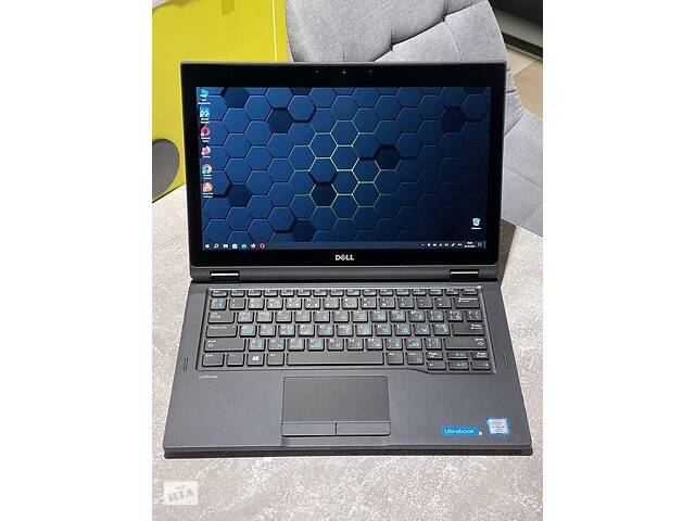 Б/у Ноутбук Dell Latitude 5289 12.5' 1920x1080 Сенсорный| Core i5-7200U| 16 GB RAM| 480 GB SSD| HD 620