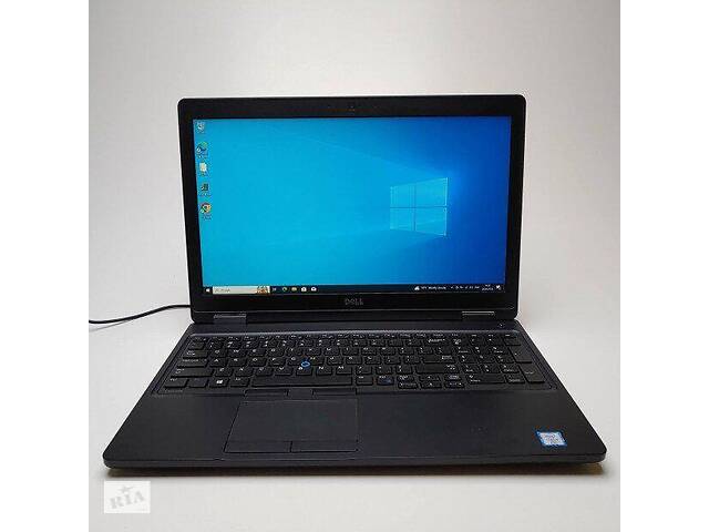 Б/у Ноутбук Dell Latitude 5580 15.6' 1920x1080| Core i5-6300U| 8 GB RAM| 240 GB SSD| HD 520
