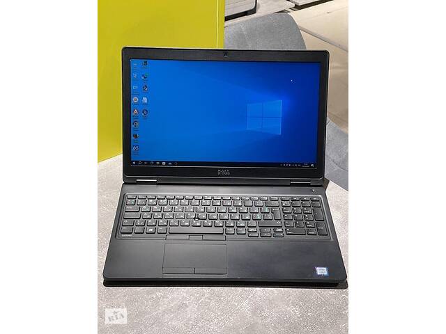 Б/у Ноутбук Dell Latitude 5580 15.6' 1920x1080| Core i5-7200U| 8 GB RAM| 480 GB SSD| HD 620