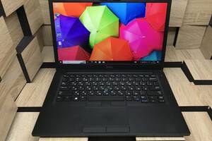 Б/у Ноутбук Dell Latitude 7490 14' 1920x1080| Core i5-8350U| 8 GB RAM| 256 GB SSD| UHD 620