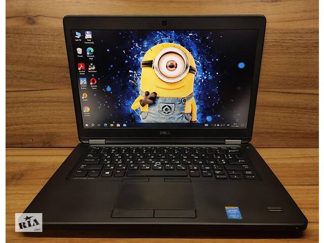 Б/у Ноутбук Dell Latitude E5450 14' 1920x1080| Core i5-5300U| 8 GB RAM| 240 GB SSD| GeForce 830M 2GB