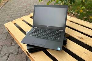 Б/у Ноутбук Dell Latitude E5470 14' 1366x768| Core i3-6100U| 8 GB RAM| 128 GB SSD| HD 520